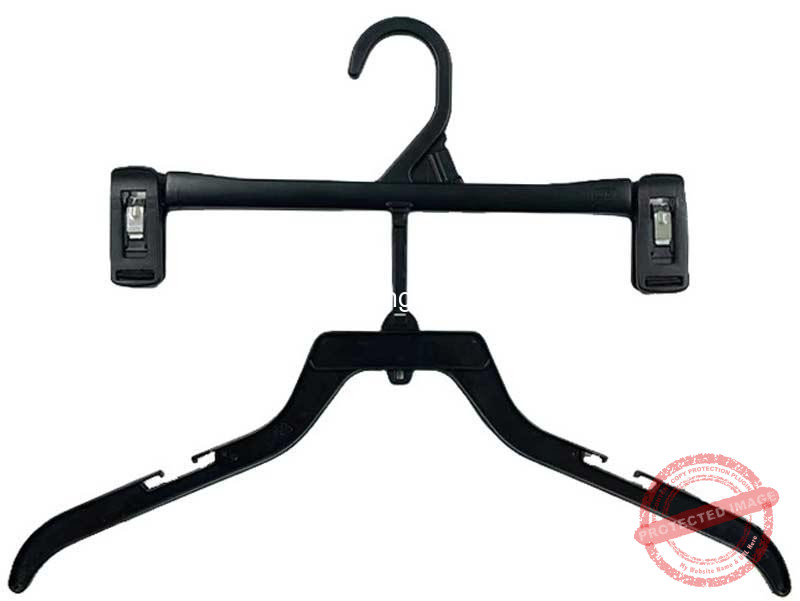 Semi-Automatic-Double-Layer-Kids-Pants-Suit-Clip-Hanger-Plastic-Peg-and-Metal-Clip-Assembling-Machine